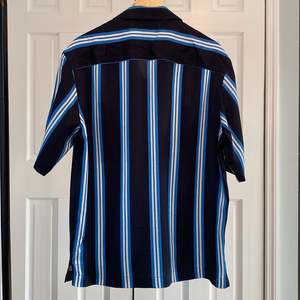 H&M / Men's Blue Striped Shirt / Small - Picture 6 of 11